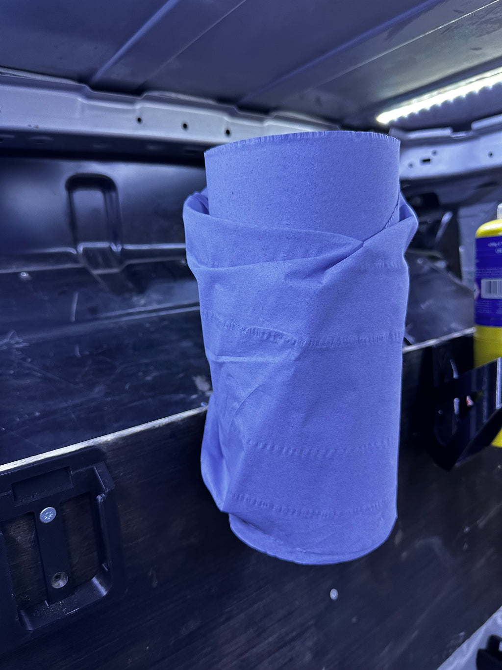 Blue Roll Holder
