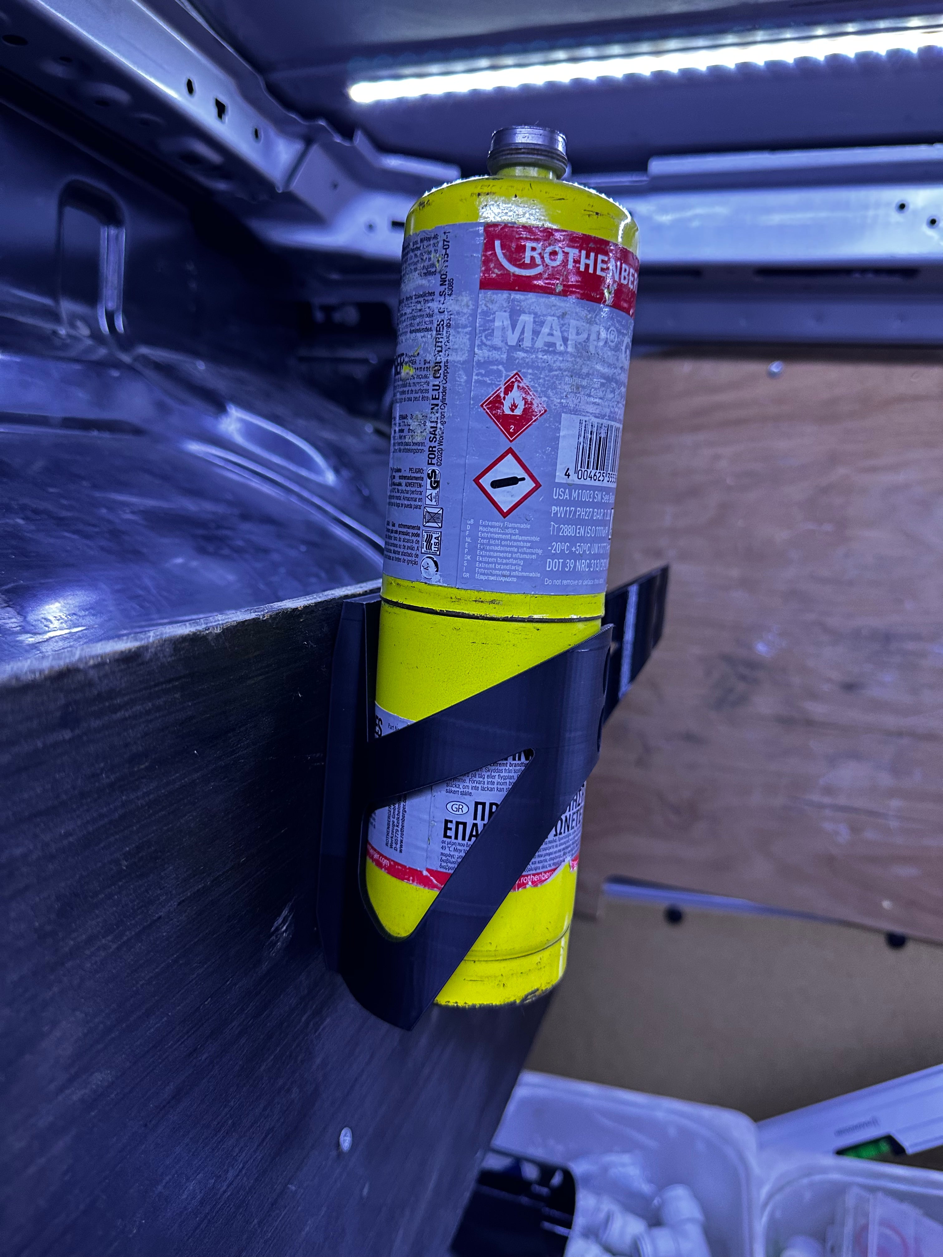 Wall Mount Gas Bottle Holder- Tradesman- Blowtorch