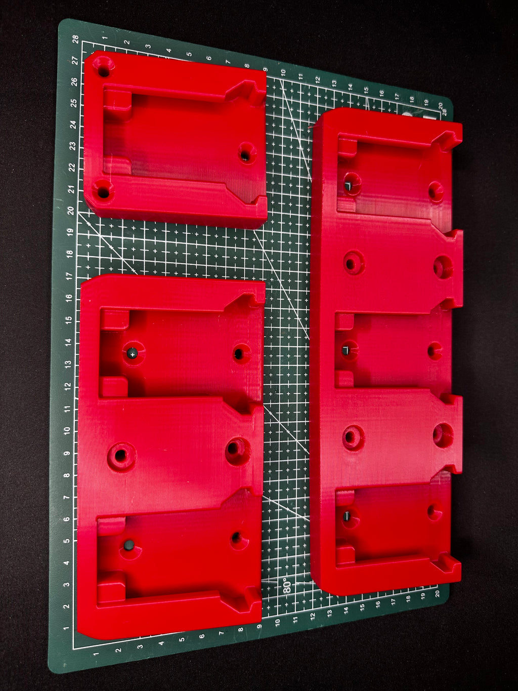Milwaukee M18 Battery Mounts - Van - Shed - Garage - DIY - Trade - UK Seller - In stock - Fast Shipping