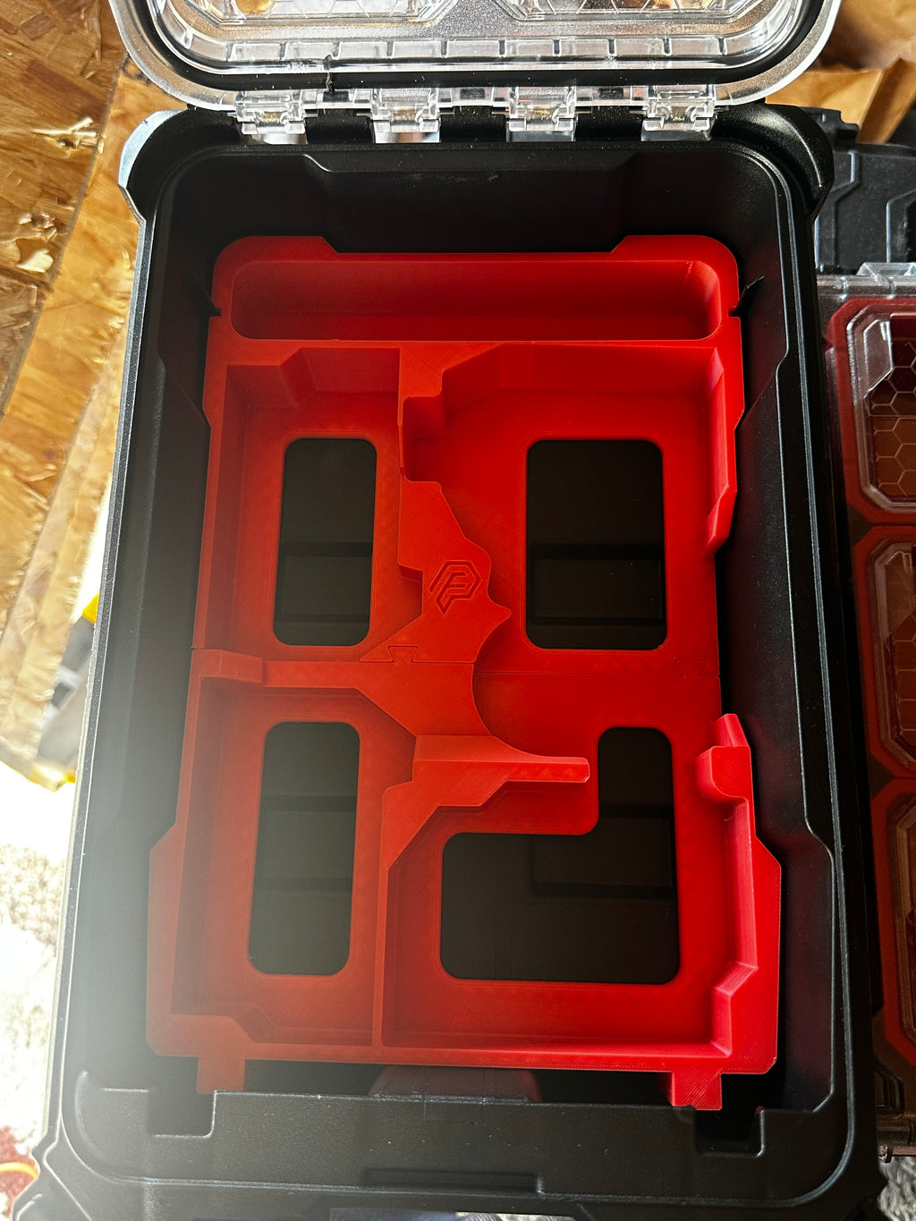 Milwaukee Packout M18 Fuel gen 3
Impact Driver insert with Battery and accessories storage - Storage Box - Organiser Insert - Tools