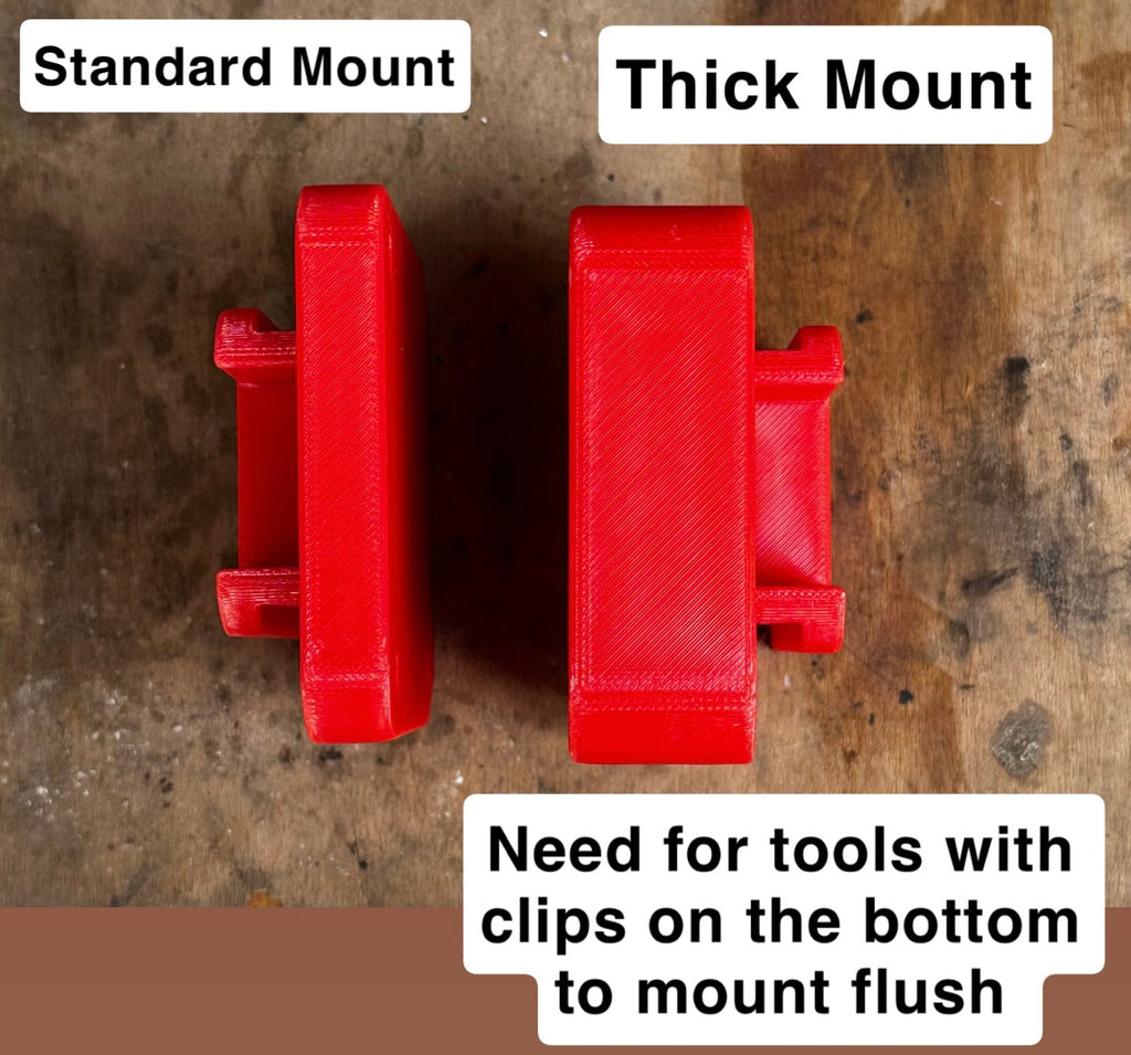Milwaukee M18 Tool Wall Mounts ￼