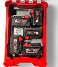 Milwaukee Packout M18 battery insert- Storage Box - Organiser Insert - Trades - DIY - Professionals