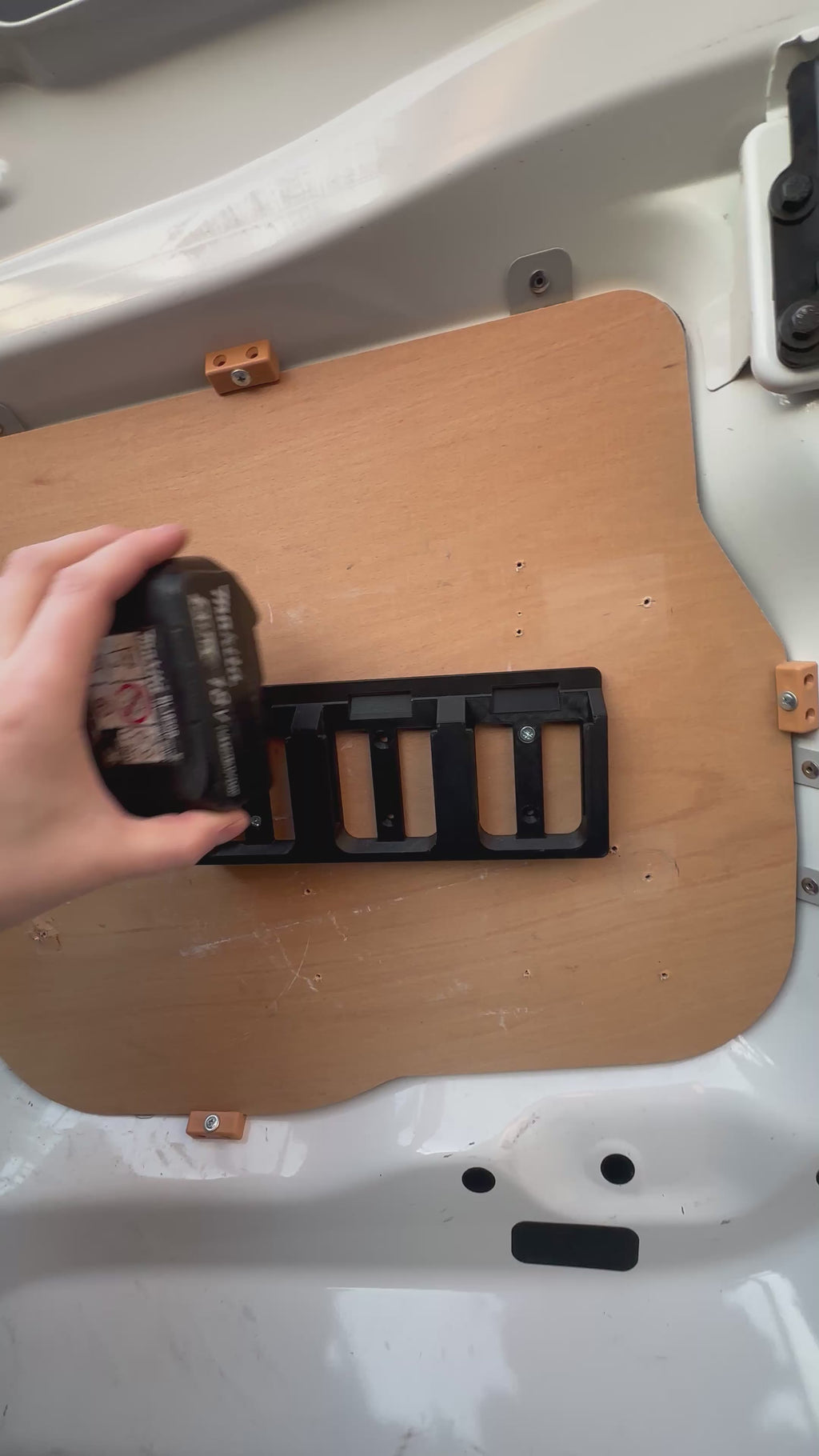 Makita 18V Battery Mounts- Single - Double - Triple Mount